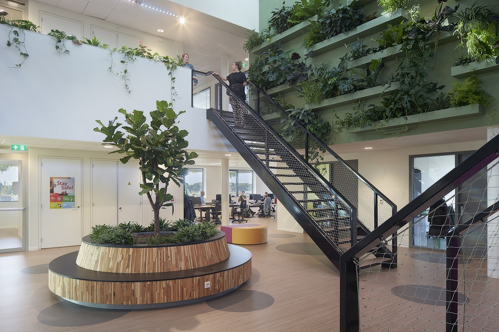 Aeres Hogeschool tribunetrap