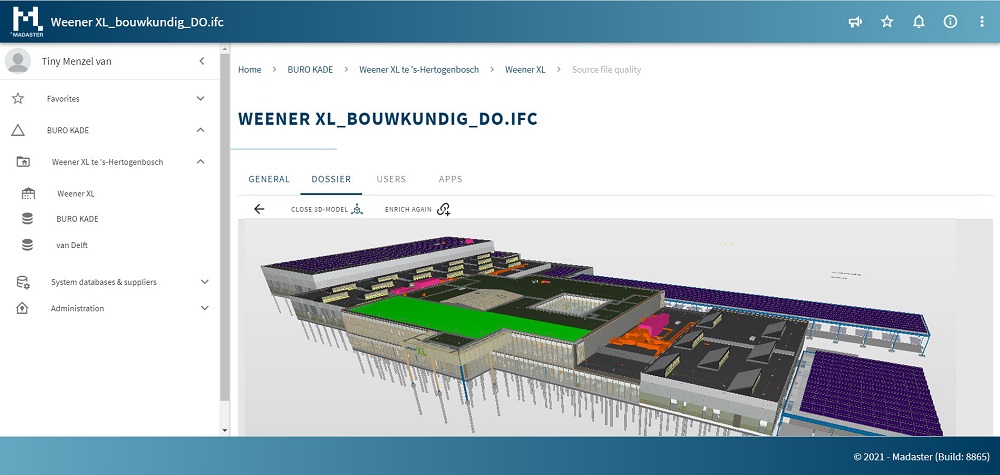 Weener XL BIM