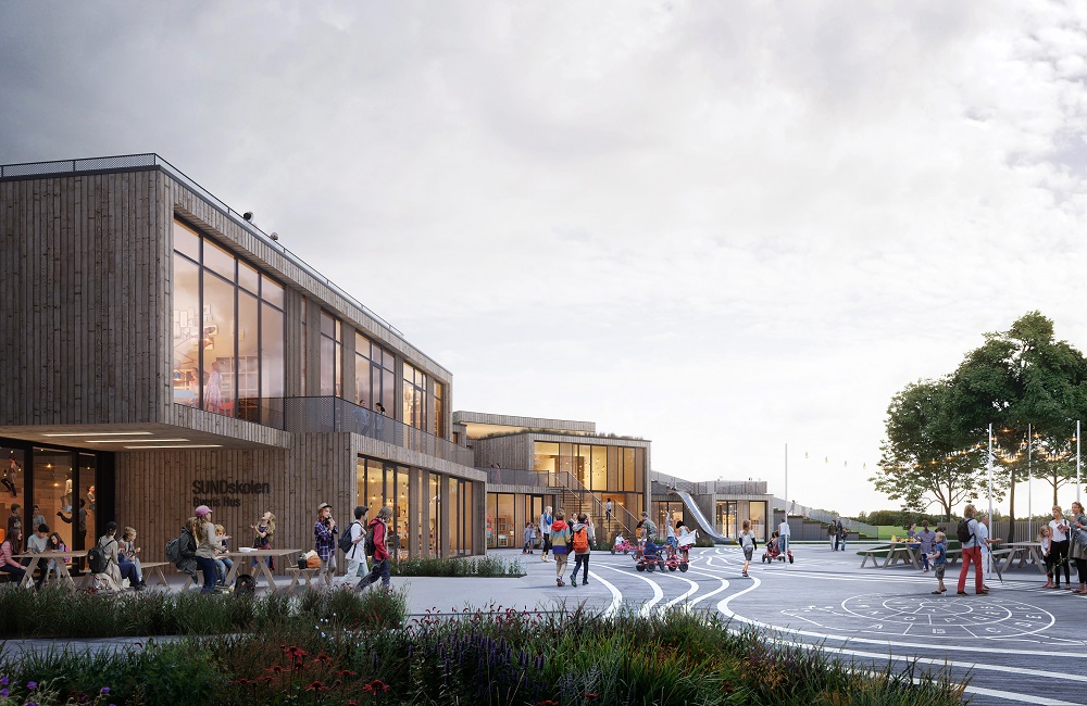 Schoolplein New School Sundby