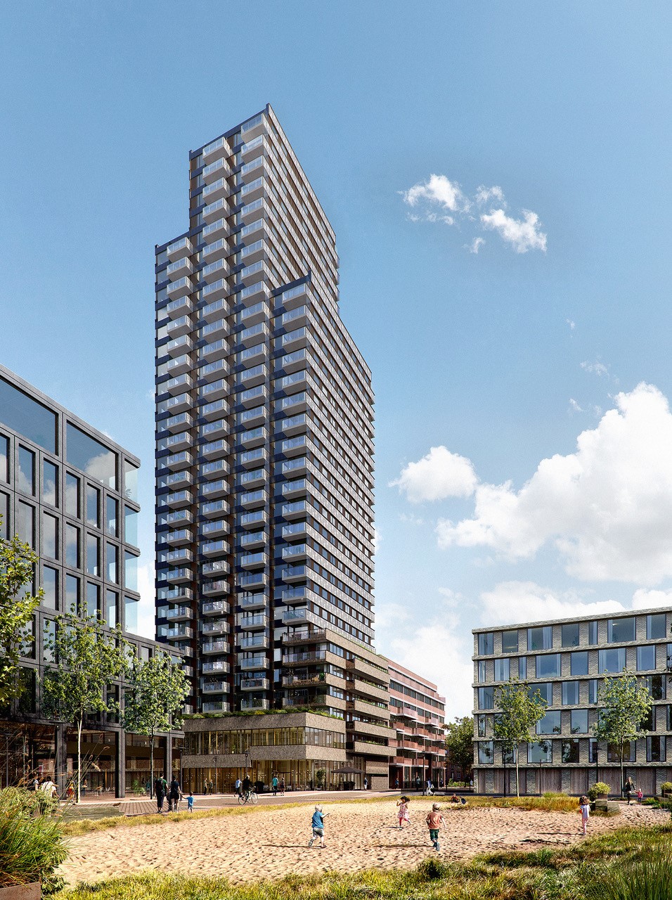 Impressie Justus Sluisbuurt aanzicht