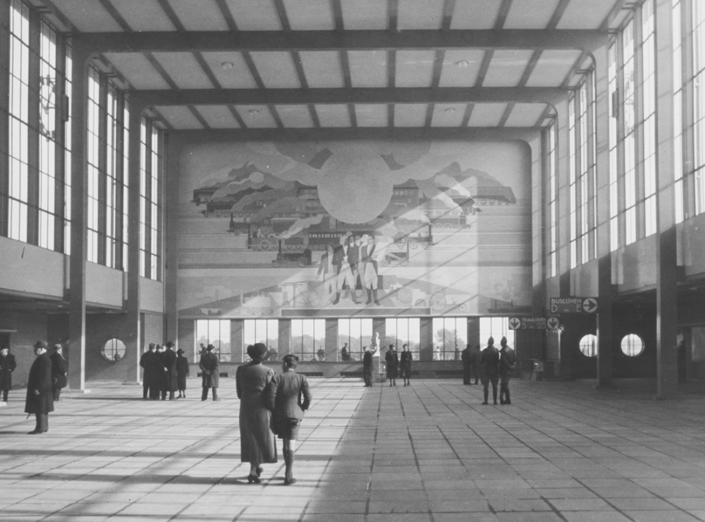 Oude stationshal Station Amsterdam Amstel