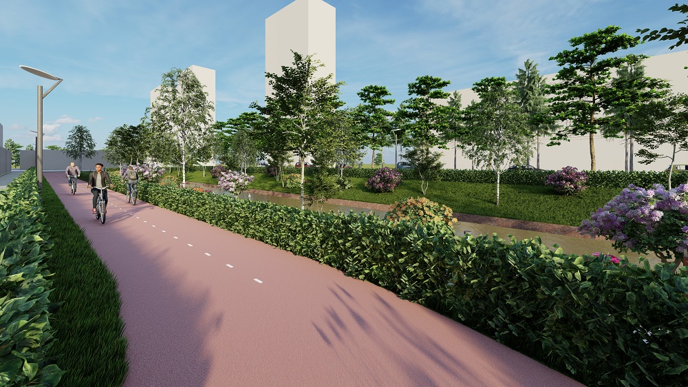 Render ZKD terrein