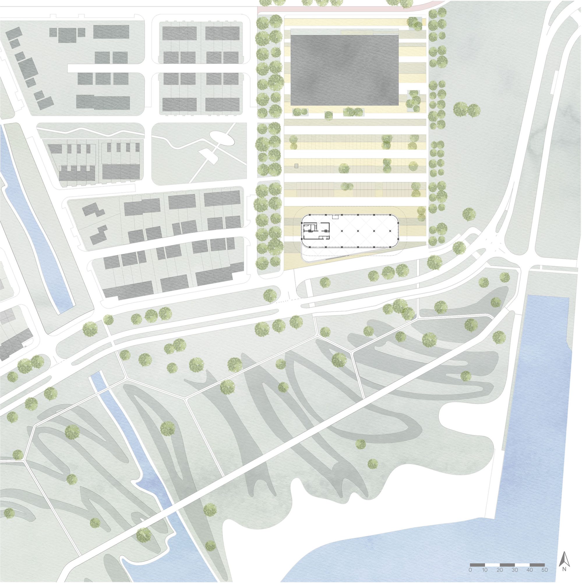 SuperHub Meerstad plattegrond
