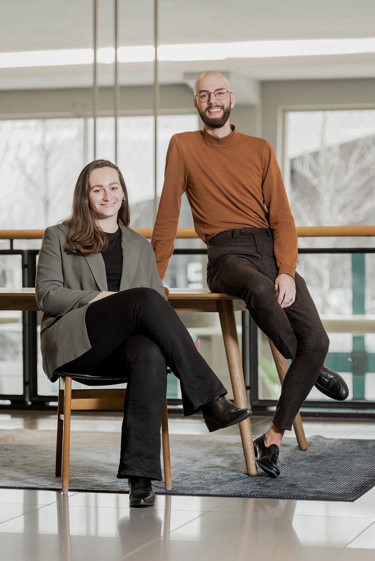 Estelle Grisez en Ronald Vink