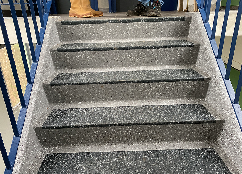 Trappen vernieuwd Helberg