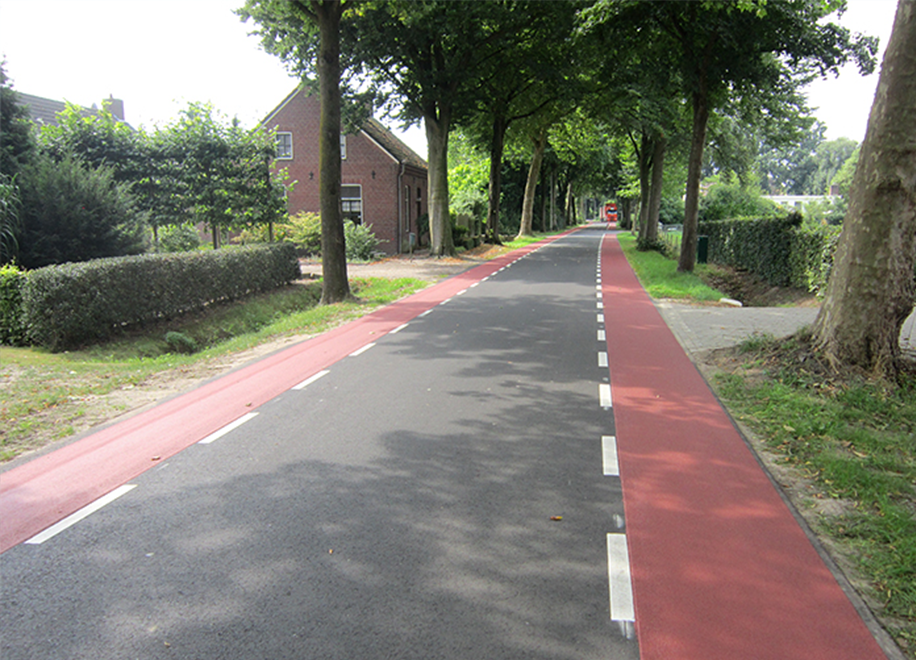 Wegmarkeringen Triflex